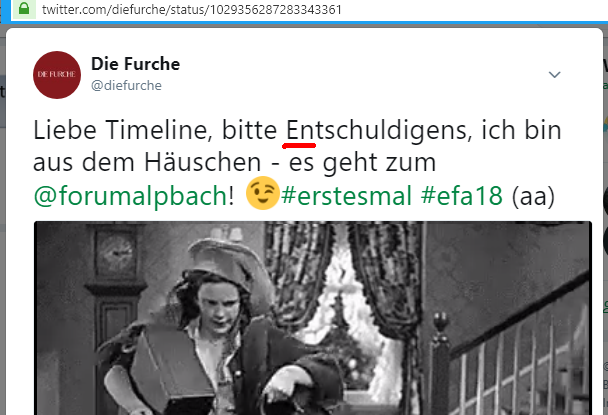 twitter.com, Die Furche
